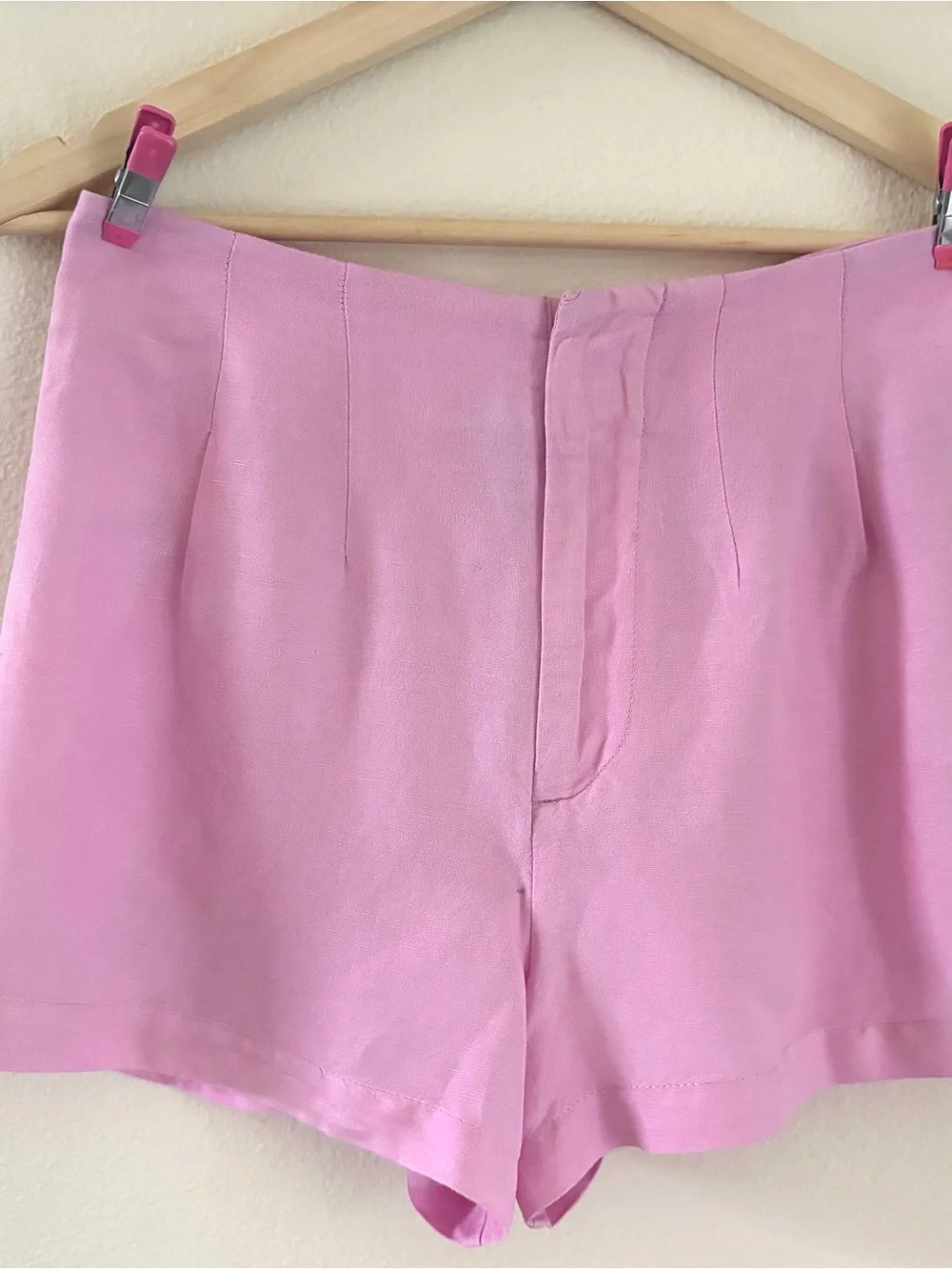 Forever 21 High-Waist Pink Women's Shorts